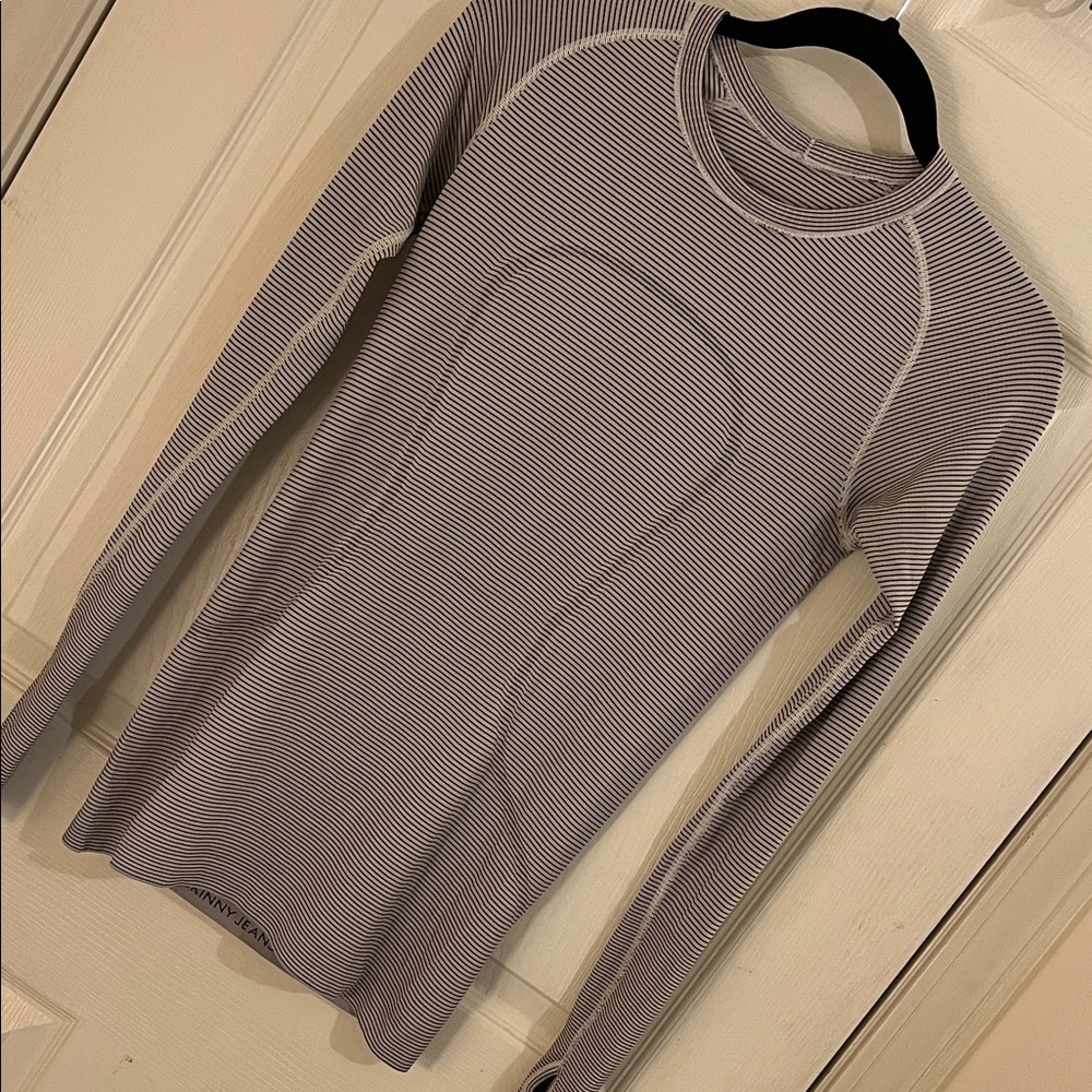 Lulu lemon Striped Long Sleeve Top